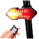 Set semnalizator bicicleta HYD 040 cu incarcare USB si telecomanda Set semnalizator bicicleta HYD 040 cu incarcare USB si telecomanda