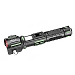 Lanterna aluminiu RTY 827 cu LED 30W incarcare USB acumulator 18650 lampa COB Ciocan de Urgenta si Cutter