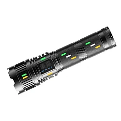 Lanterna profesionala CB G400Y din aluminiu resistenta la socuri cu led 300w 4 acumulatori 181350 incarcare USB