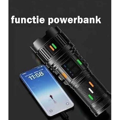 Lanterna profesionala COBA G401Y putere 300W fiabilitate si tehnologie avansata 4 acumulatori 18650 Incarcare USB Lanterna profesionala COBA G401Y putere 300W fiabilitate si tehnologie avansata 4 acumulatori 18650 Incarcare USB
