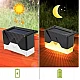 Set 4 Lampi Solare LED pentru scari gard stalpi rezistent la apa senzor de Lumina 8,1 cm x 5 cm x 4,5 cm Lumina Calda Set 4 Lampi Solare LED pentru scari gard stalpi rezistent la apa senzor de Lumina 8,1 cm x 5 cm x 4,5 cm Lumina Calda