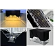Set 4 Lampi Solare LED pentru scari gard stalpi rezistent la apa senzor de Lumina 8,1 cm x 5 cm x 4,5 cm Lumina Calda Set 4 Lampi Solare LED pentru scari gard stalpi rezistent la apa senzor de Lumina 8,1 cm x 5 cm x 4,5 cm Lumina Calda