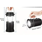 Lampa Felinar Solara Camping 900 Lumeni cu agatatoare MH 5800T 6 + 1 LED Lampa Felinar Solara Camping 900 Lumeni cu agatatoare MH 5800T 6 + 1 LED