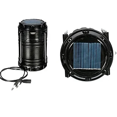 Lampa Felinar Solara Camping 900 Lumeni cu agatatoare MH 5800T 6 + 1 LED Lampa Felinar Solara Camping 900 Lumeni cu agatatoare MH 5800T 6 + 1 LED