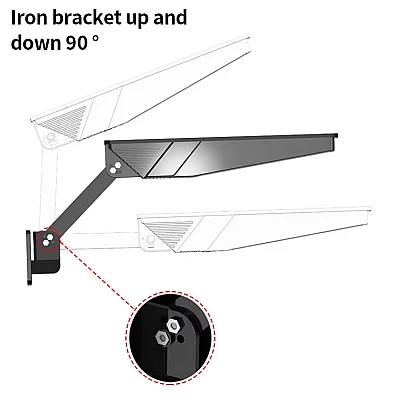 Lampa solara EP 138PLUS rotire sus jos 90 grade cu telecomanda Lampa solara EP 138PLUS rotire sus jos 90 grade cu telecomanda