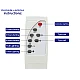 Lampa solara EP 138PLUS rotire sus jos 90 grade cu telecomanda