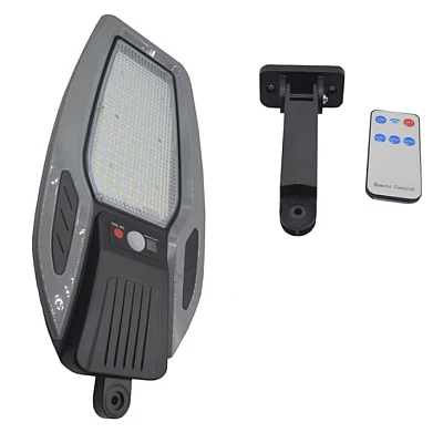 Lampa solara stradala de Inductie 60W cu 168 de LED si senzor de miscare