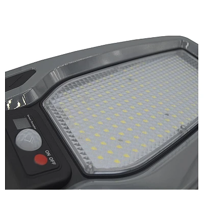 Lampa solara stradala de Inductie 60W cu 168 de LED si senzor de miscare