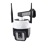 Lampa solara tip camera supraveghere falsa CCTV cu senzor si 2 antene