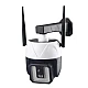 Lampa solara tip camera supraveghere falsa CCTV cu senzor si 2 antene Lampa solara tip camera supraveghere falsa CCTV cu senzor si 2 antene