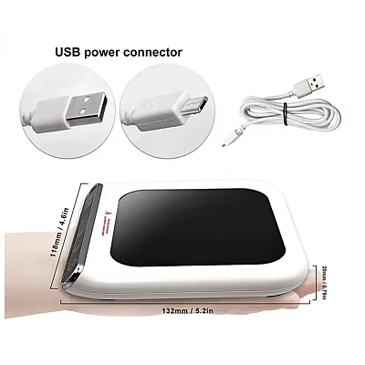 Inlcazitor electric pentru cana de cafea apa ceai sau biberon auto-oprire alimentare USB afisaj LCD