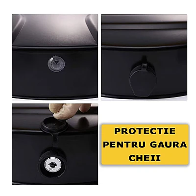 Blocator parcare automat tip bariera rabatabil functie anti furt cu alarma control de la distanta cu cheie si telecomanda Inclusa Blocator parcare automat tip bariera rabatabil functie anti furt cu alarma control de la distanta cu cheie si telecomanda Inclusa
