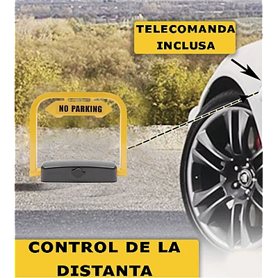 Blocator parcare automat tip bariera rabatabil functie anti furt cu alarma control de la distanta cu cheie si telecomanda Inclusa Blocator parcare automat tip bariera rabatabil functie anti furt cu alarma control de la distanta cu cheie si telecomanda Inclusa