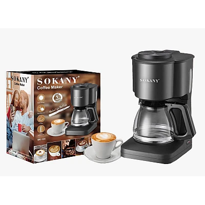 Aparat profesional de cafea Sokany SK 124 putere 950W Aparat profesional de cafea Sokany SK 124 putere 950W