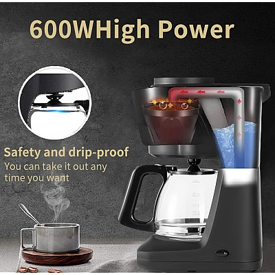 Aparat profesional de cafea Sokany SK 124 putere 950W Aparat profesional de cafea Sokany SK 124 putere 950W