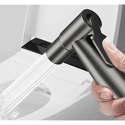 Set Dus Igienic Pentru Bideu sau Vas WC cu Furtun Extensibil si Toate Accesoriile Incluse Set Dus Igienic Pentru Bideu sau Vas WC cu Furtun Extensibil si Toate Accesoriile Incluse