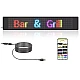 Panou LED auto afisaj cu led flexibil RGB programabil prin bluetooth Panou LED auto afisaj cu led flexibil RGB programabil prin bluetooth