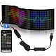 Panou LED auto afisaj cu led flexibil RGB programabil prin bluetooth Panou LED auto afisaj cu led flexibil RGB programabil prin bluetooth