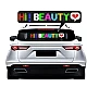 Panou LED auto afisaj cu led flexibil RGB programabil prin bluetooth Panou LED auto afisaj cu led flexibil RGB programabil prin bluetooth