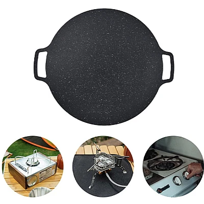 Plita rotunda coreeana pentru gratar 36 cm Plita rotunda coreeana pentru gratar 36 cm