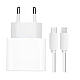 Incarcator Retea cu cablu USB Type C si Lightning 20W OFF