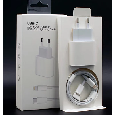 Incarcator Retea cu cablu USB Type C si Lightning 20W OFF