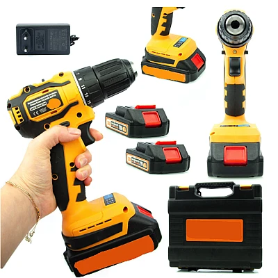 Trusa Autofiletanta cu 2 acumulatori LIDUO 36V galbena Trusa Autofiletanta cu 2 acumulatori LIDUO 36V galbena