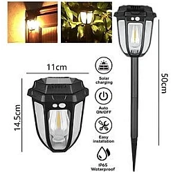 Lampa solara de gradina tip felinar cu tarus CL D68 Lampa solara de gradina tip felinar cu tarus CL D68