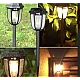 Set 2 x Lampa solara de gradina tip felinar cu tarus CL D68