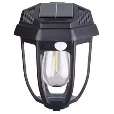 Set 2 x Lampa solara de gradina tip felinar cu tarus CL D68