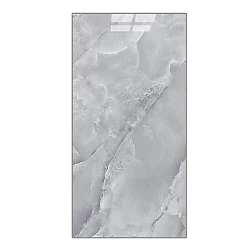 Set 5 Placi autoadezive pentru perete tip marmura gri impermeabila 30x60 cm