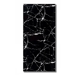 Set 5 Placi autoadeziva CLS-04 pentru perete tip marmura 30 x 60 cm NEGRU