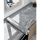 Set 2 Folii imitatie marmura GRI cu ALB autoadezive pentru bucatarie baie 60 x 300 cm Set 2 Folii imitatie marmura GRI cu ALB autoadezive pentru bucatarie baie 60 x 300 cm