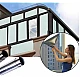 Folie Reflexiva protectie Geamuri montare pe interior cu efect de oglinda si protectie solara UV Argintie 45 x 300 cm Folie Reflexiva protectie Geamuri montare pe interior cu efect de oglinda si protectie solara UV Argintie 45 x 300 cm