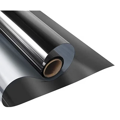 Folie Reflexiva protectie Geamuri montare pe interior si protectie solara UV NEAGRA 45 x 300 cm Folie Reflexiva protectie Geamuri montare pe interior si protectie solara UV NEAGRA 45 x 300 cm
