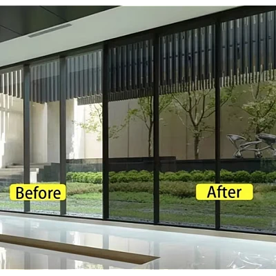 Folie Reflexiva protectie Geamuri montare pe interior si protectie solara UV NEAGRA 45 x 300 cm Folie Reflexiva protectie Geamuri montare pe interior si protectie solara UV NEAGRA 45 x 300 cm