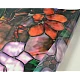 Folie autoadeziva pentru geam flori colorate 45 x 500 cm Folie autoadeziva pentru geam flori colorate 45 x 500 cm