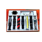 Ceas smartwatch ultra 3 cu 7 bratari culori diferite Ecran tactil HD