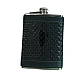 Set cadou format din 4 piese plosca palnie pahar tip shot si tabachera NEGRU CU MODEL Set cadou format din 4 piese plosca palnie pahar tip shot si tabachera NEGRU CU MODEL