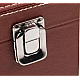 Cutie pentru Vin cu 4 Accesorii Tirbuson taietor capison inel dop metalic PIELE MARO Cutie pentru Vin cu 4 Accesorii Tirbuson taietor capison inel dop metalic PIELE MARO