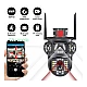 Camera de supraveghere 3 IN 1 M145 Tripla 6K cu 6 Megapixeli Wireless Rotire automata Inteligent tracking Supravegheaza 3 zone simultan Camera de supraveghere 3 IN 1 M145 Tripla 6K cu 6 Megapixeli Wireless Rotire automata Inteligent tracking Supravegheaza 3 zone simultan