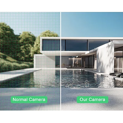 Camera de supraveghere 3 IN 1 M145 Tripla 6K cu 6 Megapixeli Wireless Rotire automata Inteligent tracking Supravegheaza 3 zone simultan Camera de supraveghere 3 IN 1 M145 Tripla 6K cu 6 Megapixeli Wireless Rotire automata Inteligent tracking Supravegheaza 3 zone simultan