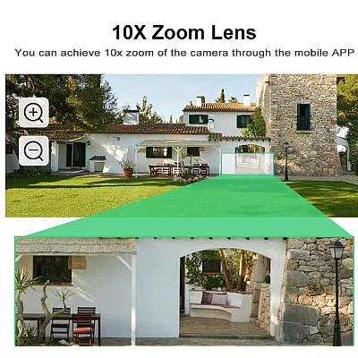 Camera de supraveghere 3 IN 1 M145 Tripla 6K cu 6 Megapixeli Wireless Rotire automata Inteligent tracking Supravegheaza 3 zone simultan Camera de supraveghere 3 IN 1 M145 Tripla 6K cu 6 Megapixeli Wireless Rotire automata Inteligent tracking Supravegheaza 3 zone simultan