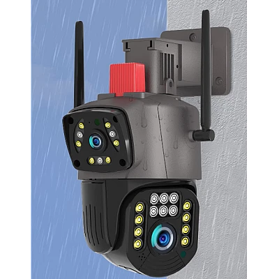 Camera de supraveghere FullHd 4MP PTZ WiFi exterior/interior Night Vision Color Comunicare bidirectionala Intelligent tracking Camera de supraveghere FullHd 4MP PTZ WiFi exterior/interior Night Vision Color Comunicare bidirectionala Intelligent tracking