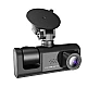 Camera Auto Dvr de Bord Full Hd 1080p Camp Vizual Ultra Larg de 170 grade Ecran Lcd 3 Lentile