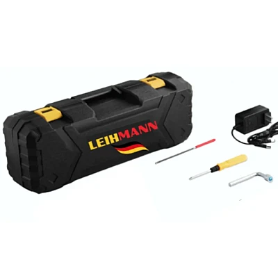Drujba electrica LEIHMANN lama 30CM cu 2 acumulatori 24V 5AH galben cu negru Drujba electrica LEIHMANN lama 30CM cu 2 acumulatori 24V 5AH galben cu negru