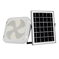 Lampa Aplica Solara LED 100W Alb cu Telecomanda