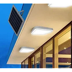 Lampa Aplica Solara LED 100W Alb cu Telecomanda Lampa Aplica Solara LED 100W Alb cu Telecomanda
