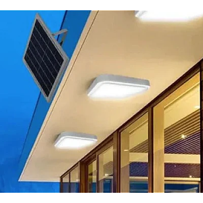 Lampa Aplica Solara LED 40W Alb cu Telecomanda Lampa Aplica Solara LED 40W Alb cu Telecomanda