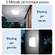 Lampa Aplica Solara LED 40W Alb cu Telecomanda Lampa Aplica Solara LED 40W Alb cu Telecomanda